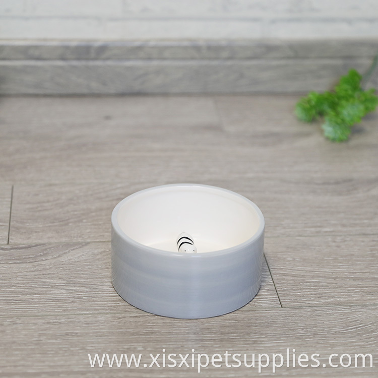 Customizable New Fashionable Enamel Ceramic Pet Bowls
